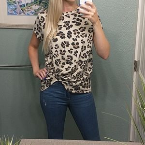 Cheetah Print Top